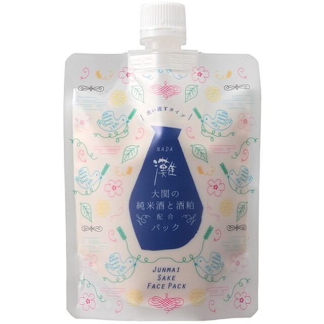 蔵元発 灘 純米酒と酒粕配合パック 170g