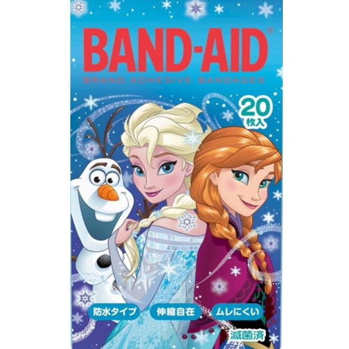 バンドエイド キッズシリーズ アナと雪の女王 こどもサイズ 20枚入