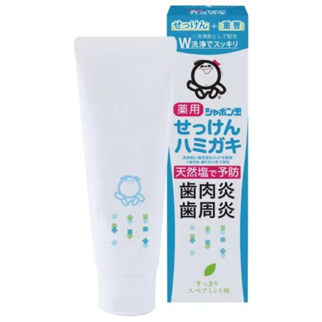 シャボン玉薬用せっけんハミガキ 80g