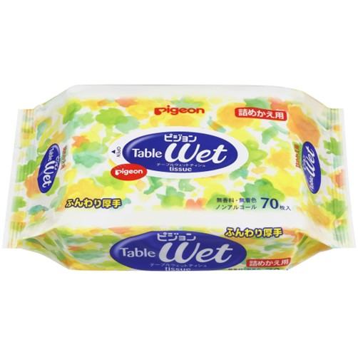 テーブルウェットティシュ 70枚