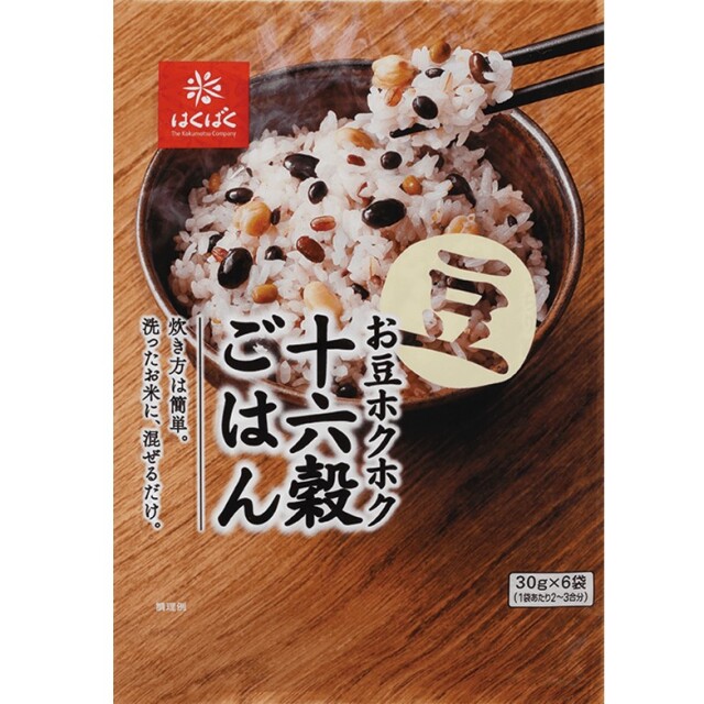 はくばく お豆ホクホク十六穀 180g(30g×6)
