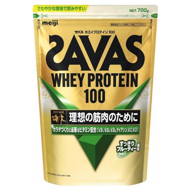 ザバス ホエイプロテイン100 すっきりフルーティー風味 700g