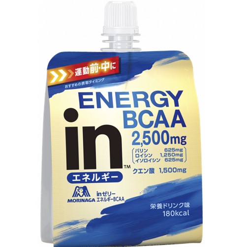 inゼリー エネルギーBCAA 180g