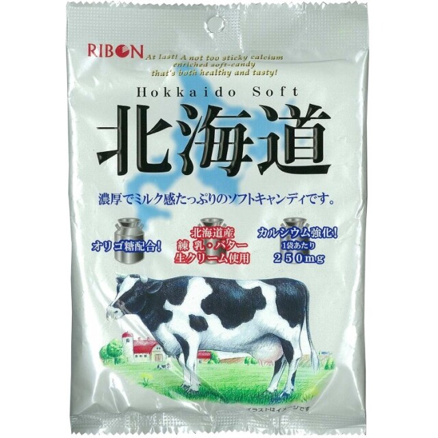 リボン ミルクソフトキャンデー 54g