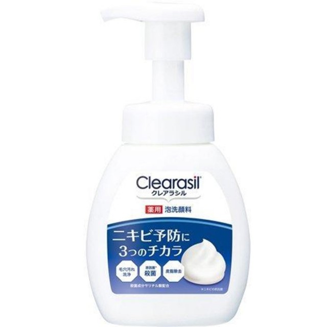 【医薬部外品】クレアラシル 薬用 泡洗顔料 200ml