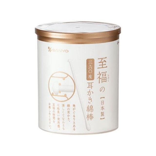 360°耳かき綿棒 至福 100本