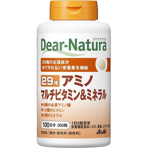 Dear-Natura 29アミノ マルチビタミン&ミネラル 300粒(100日分)