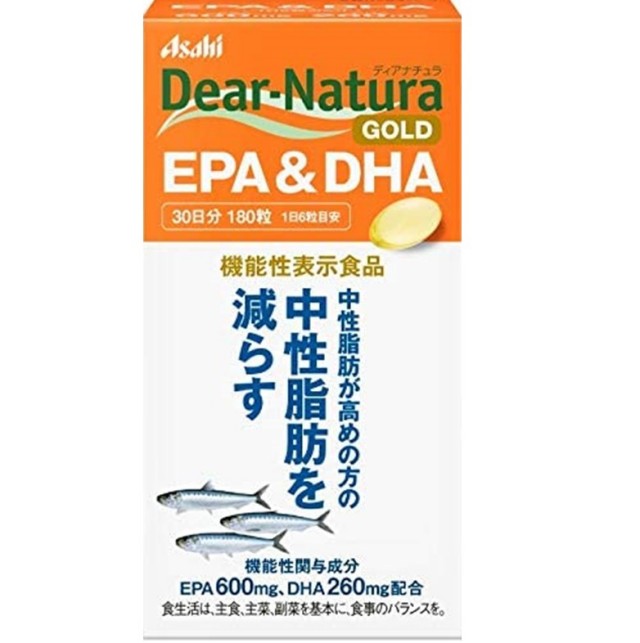 Dear-Natura GOLD EPA&DHA 180粒(30日分)　　F20
