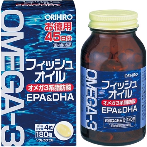 オリヒロ フイッシュオイル 180粒
