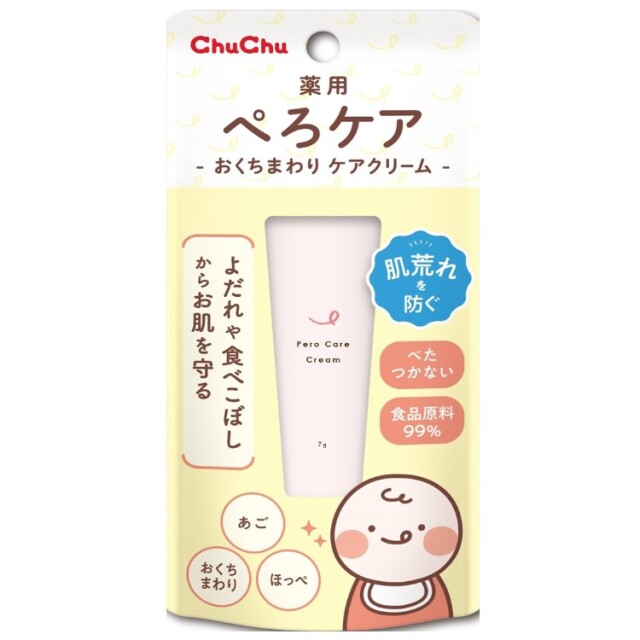 【医薬部外品】ジェクス チュチュ 薬用ぺろケアおくちまわりケアクリーム 7g