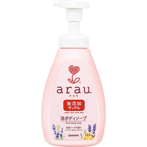 アラウ. 泡ボディソープ 550ml