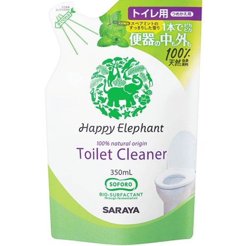 ハッピーエレファント トイレクリーナー 詰替用 350ml