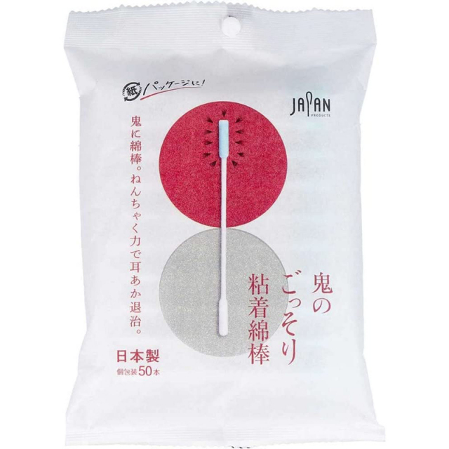 鬼のごっそり粘着綿棒　 50本