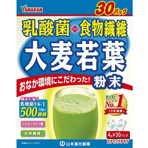 お徳用 乳酸菌 大麦若葉 ステックタイプ 4g×30包