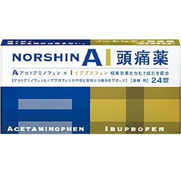 【指定第2類医薬品】ノーシンアイ頭痛薬 24錠　　SM税制対象