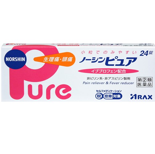 【指定第2類医薬品】ノーシンピュア 24錠　　SM税制対象