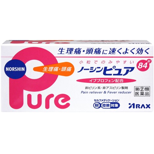 【指定第2類医薬品】ノーシンピュア 84錠　　SM税制対象