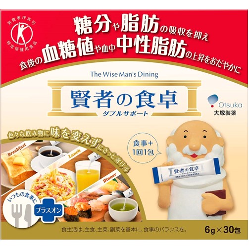 【特定保健用食品】賢者の食卓ダブルサポート　6g×30包　F15