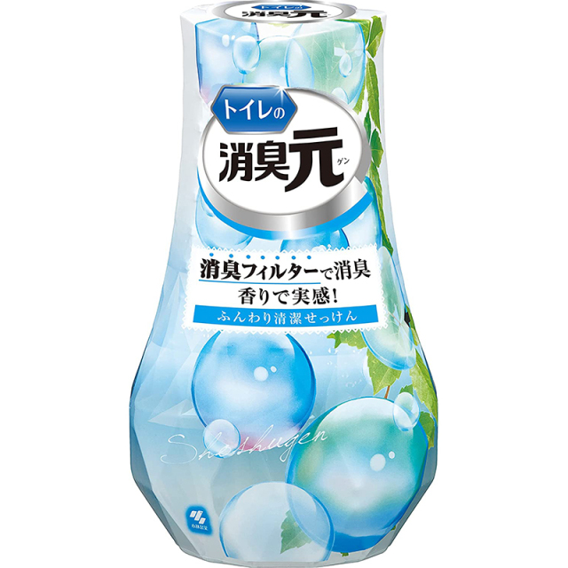 トイレの消臭元 ふんわり清潔せっけんの香り 400ml