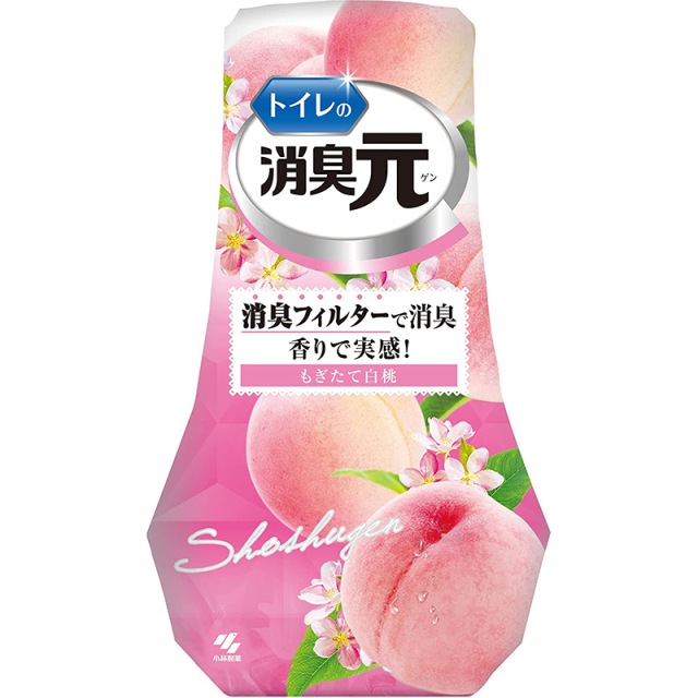 トイレの消臭元 もぎたて白桃の香り 400ml