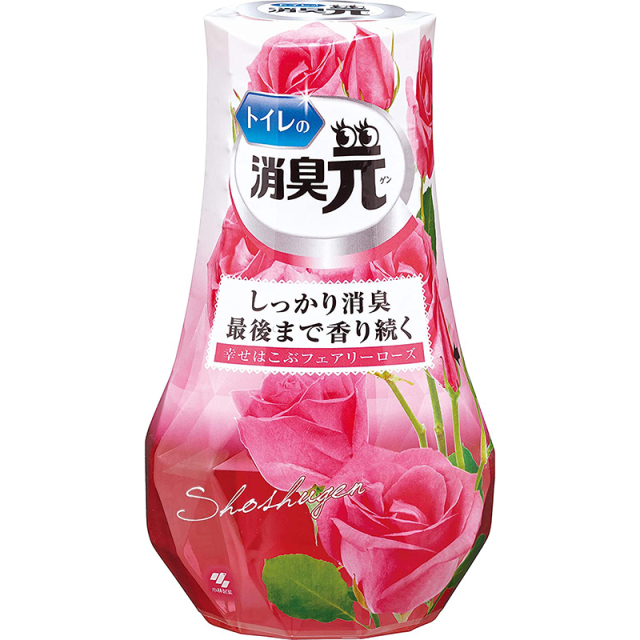 トイレの消臭元 幸せはこぶフェアリーローズの香り 400ml