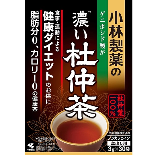 小林製薬の濃い 杜仲茶（ティーバッグ） 3g×30袋