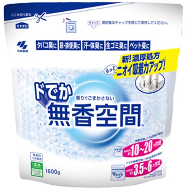 ドでか無香空間つめ替用無香料 1600g