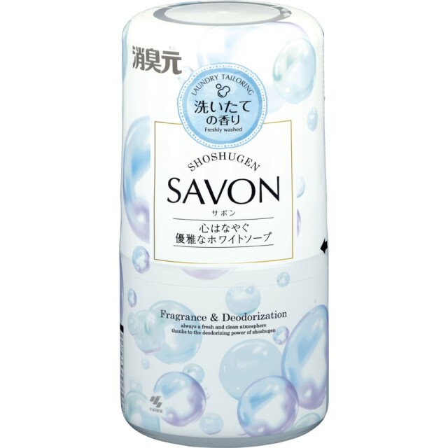 消臭元サボン優雅なホワイトソープ 400mL