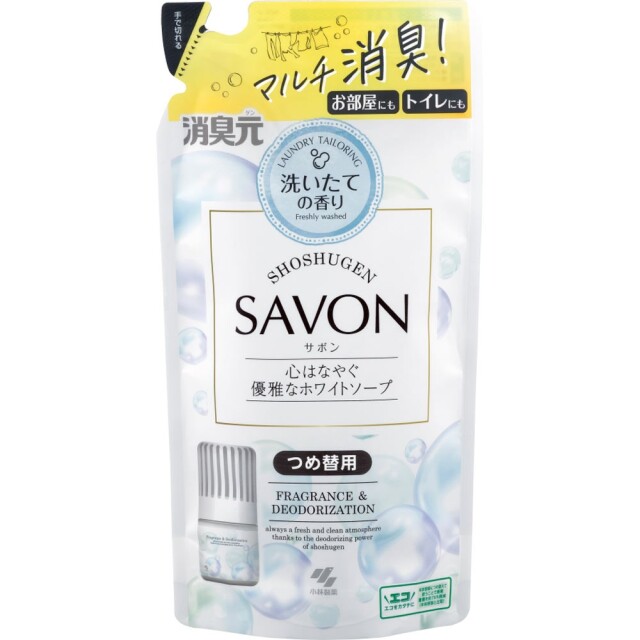 消臭元サボン優雅なホワイトソープ詰替え 400mL
