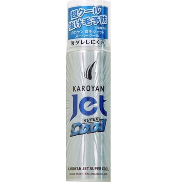 【第一三共ヘルスケア】カロヤンジェット　無香料スーパークール　１８５Ｇ　F30