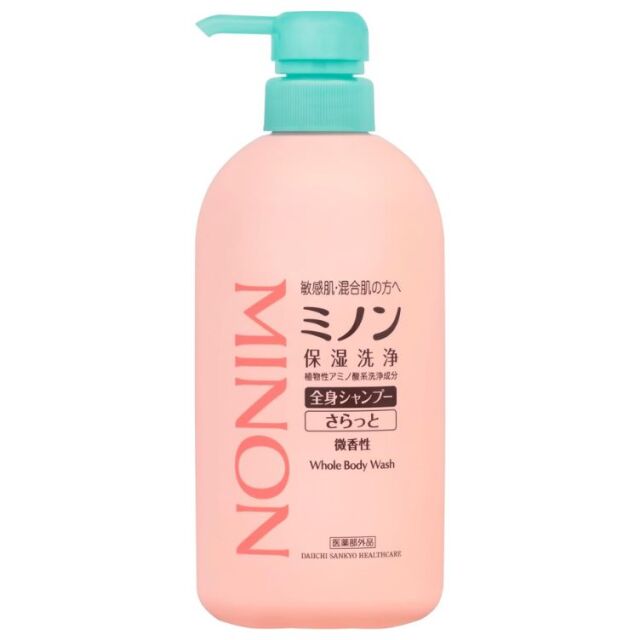 【医薬部外品】ミノン 全身シャンプー さらっとタイプ 450mL