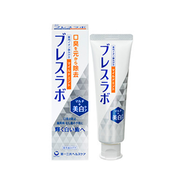 【医薬部外品】ブレスラボマルチ美白ケア マイルドミント 90g