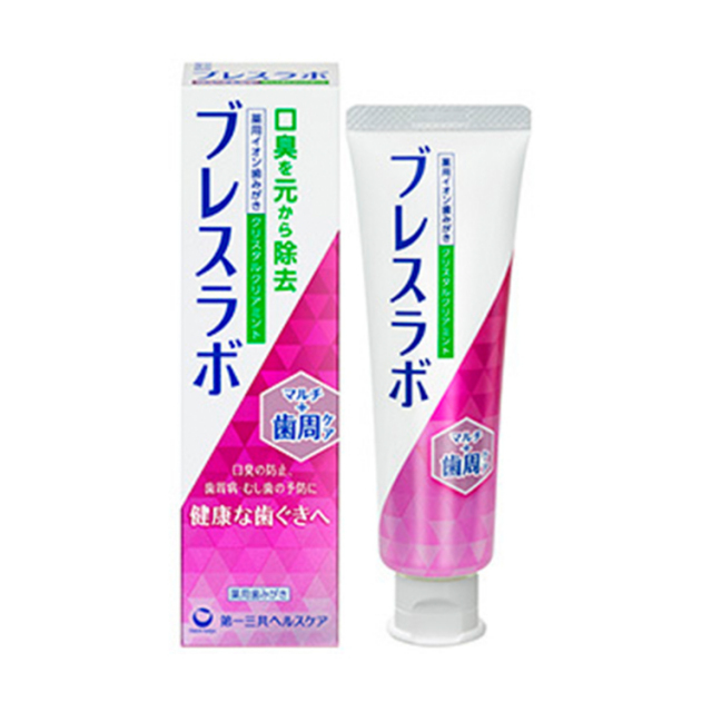 【医薬部外品】ブレスラボマルチ歯周ケア ＣＴクリアミント 90g