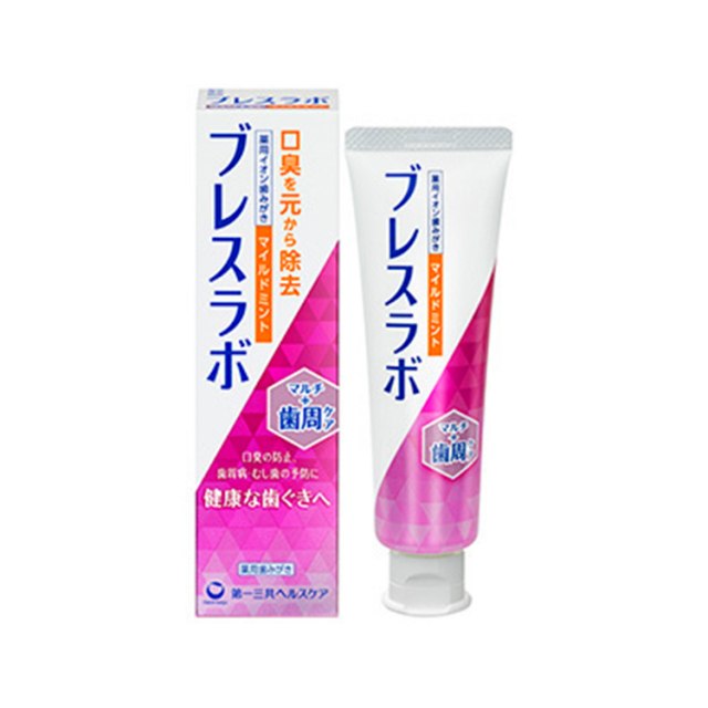 【医薬部外品】ブレスラボマルチ歯周ケア マイルドミント 90g