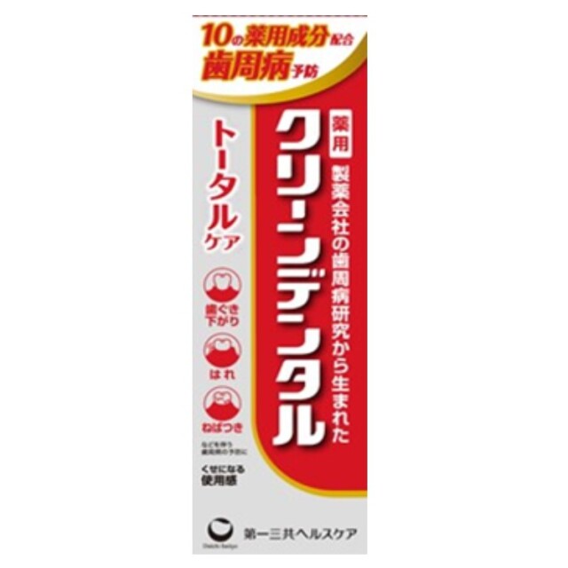 【医薬部外品】クリーンデンタル トータルケア 50g