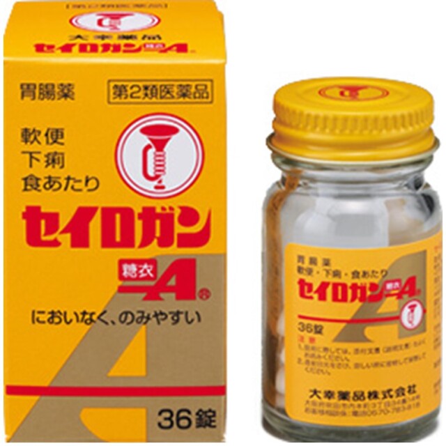【第2類医薬品】セイロガン糖衣A 36錠