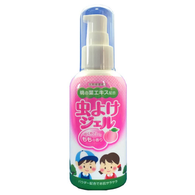 虫よけジェル ピーチ ポンプ 80g