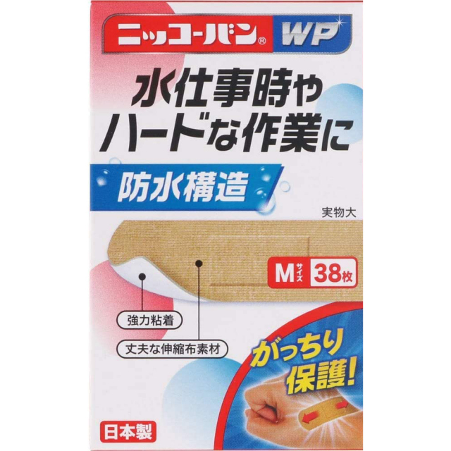 ニッコーバンWP No.504 Mサイズ 38枚