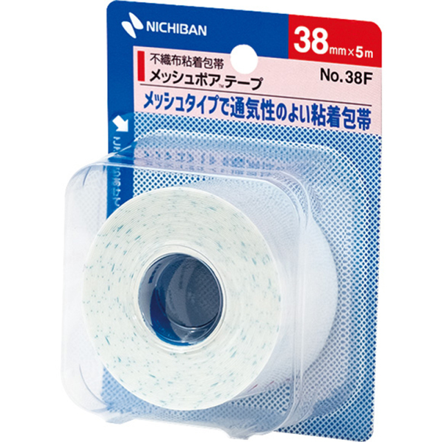 メッシュポア テープ NO.38F(38mm×5m) 1個