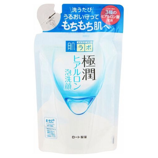 肌ラボ 極潤 ヒアルロン泡洗顔 つめかえ用 140mL