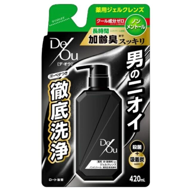 【医薬部外品】デ・オウ 薬用ジェルクレンズ ノンメントール 詰替 420ml