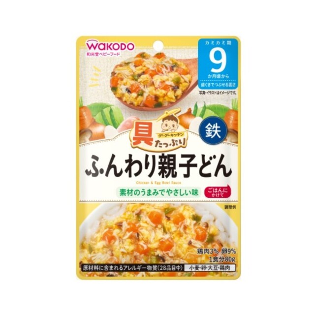 具たっぷりグーグーキッチン ふんわり親子どん 80g