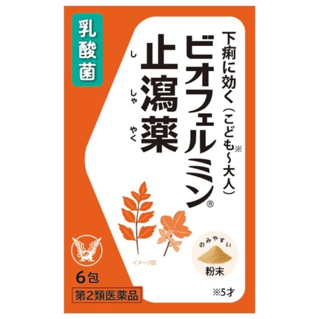【第2類医薬品】ビオフェルミン止瀉薬 6包