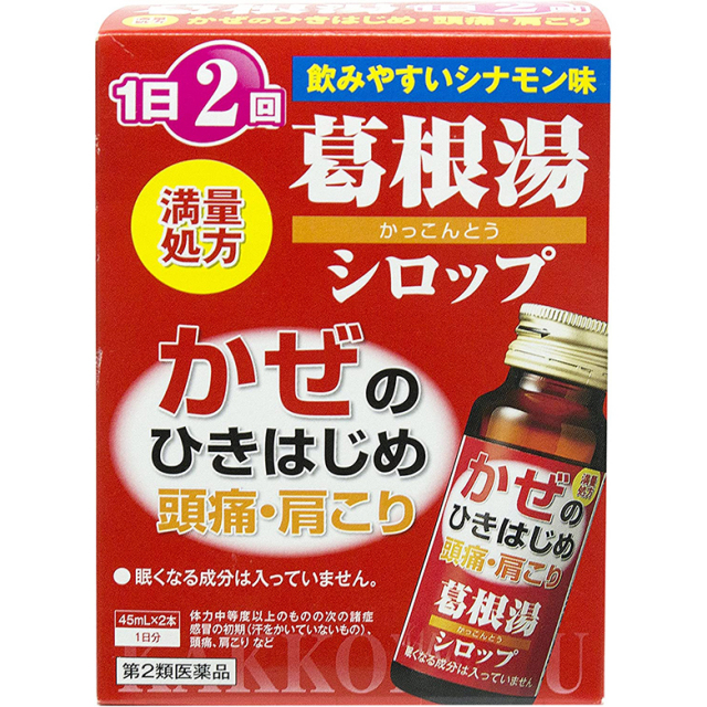 【第2類医薬品】葛根湯シロップ 45mlx2本　　SM税制対象