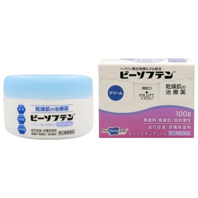 【第2類医薬品】ビーソフテンクリーム 100g
