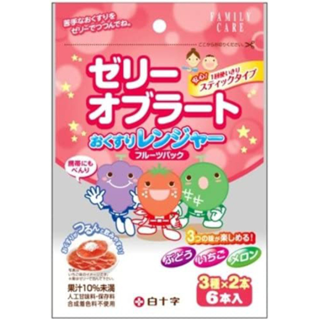 FC おくすりレンジャー フルーツパック 6本
