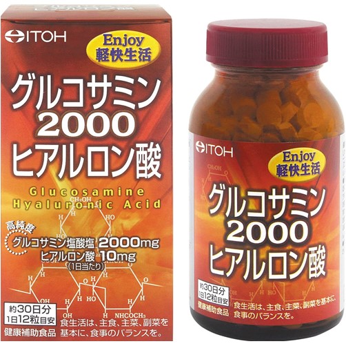 グルコサミン2000ヒアルロン酸　360粒　F05