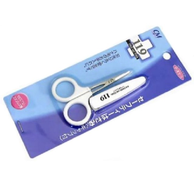 【ＣＭ】セーフティーハサミ キャップ付き　　F10