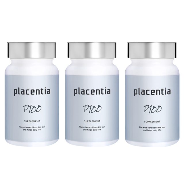 【50％ポイント還元中】placentia(プラセンティア) サプリメント 60粒 3セット