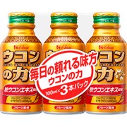 【ハウス】ウコンの力　ウコンエキスドリンク　100mlｘ3本　F10